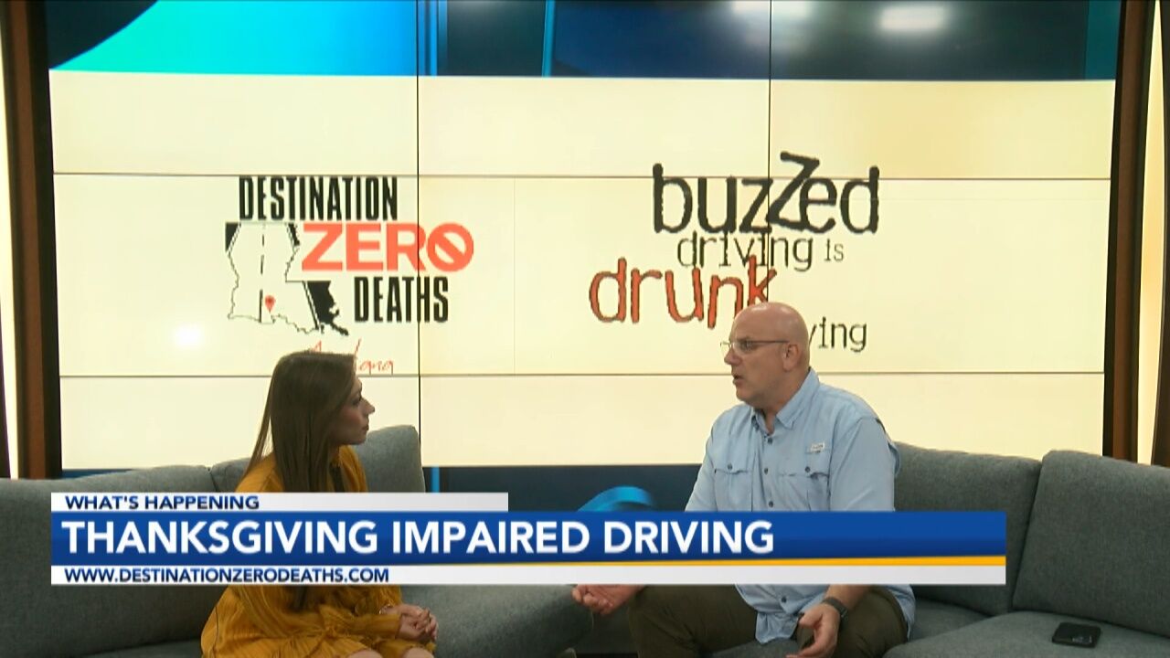 Drive Sober This Thanksgiving Holiday, Acadiana Transportation Safety Coalition Offers Tips